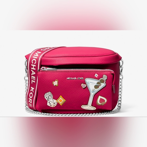 MICHAEL Michael Kors Handbags - EUC Michael Kors Slater Embellished Sling Bag